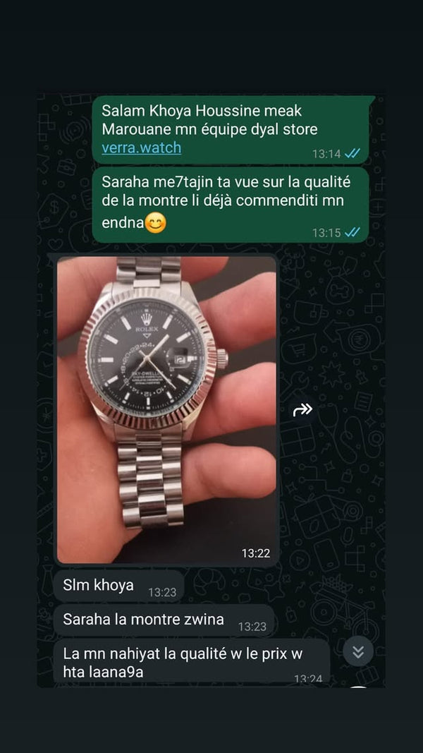 Témoignage client WhatsApp