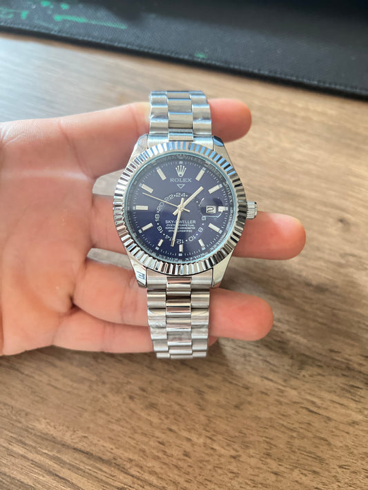 ROLEX SKY-DWELLER BLEU
